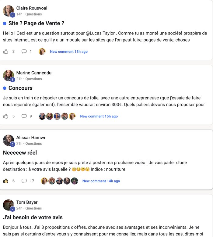 Témoignage client